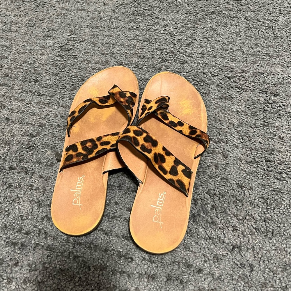 Cheetah sandals